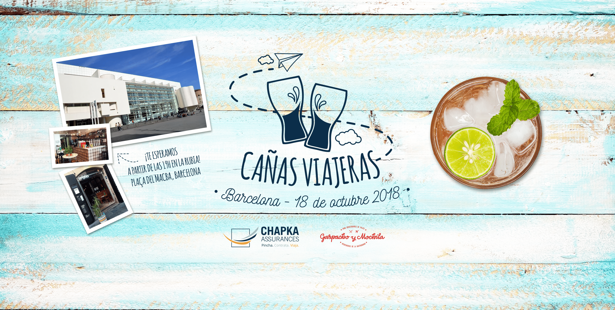 ¡Las #CañasViajeras aterrizan en Barcelona!