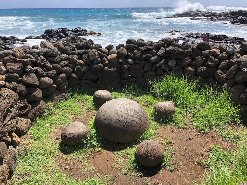 Roca energética en la Isla de Pascua