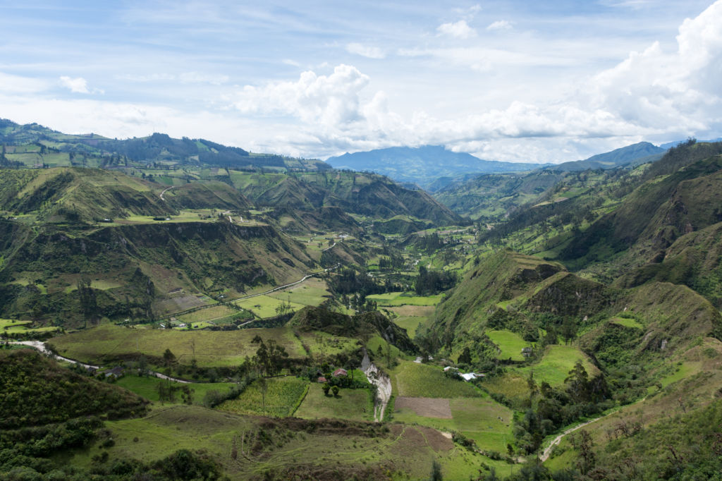 cañon rio Toachi, Quilotoa, Ecuador