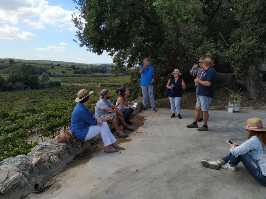 visita grupo a Eudald Massana con Penedès Lovers