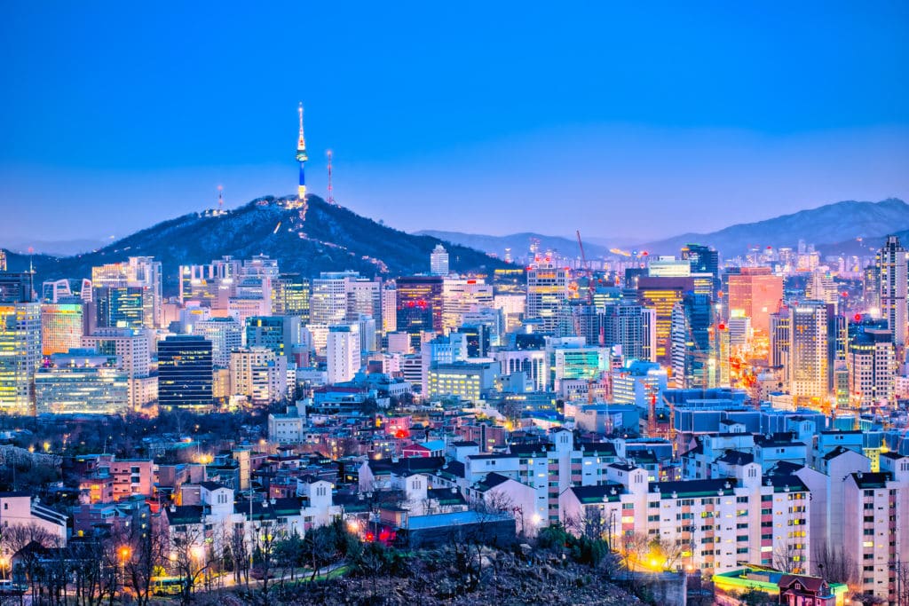 cityscape de seul corea del sur