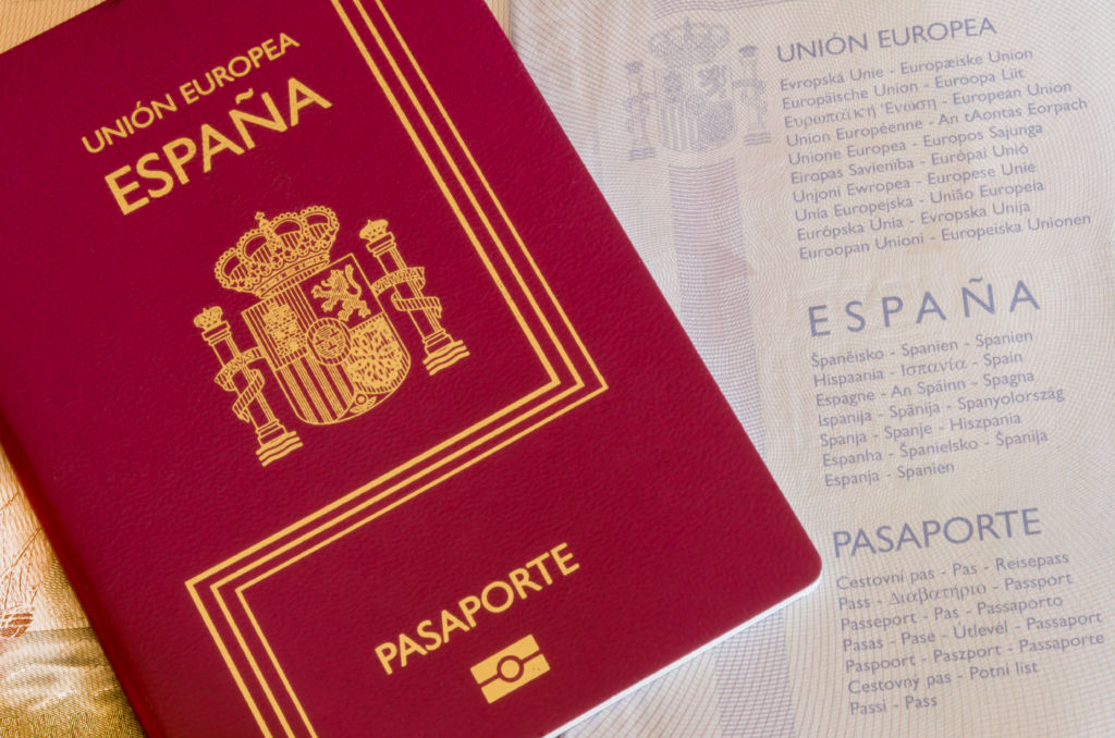 pasaporte viajar Estados Unidos