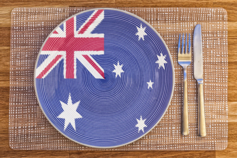 Un menú al más puro estilo australiano