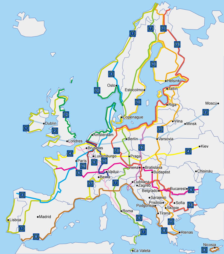 rutas bicicleta europa eurovelo
