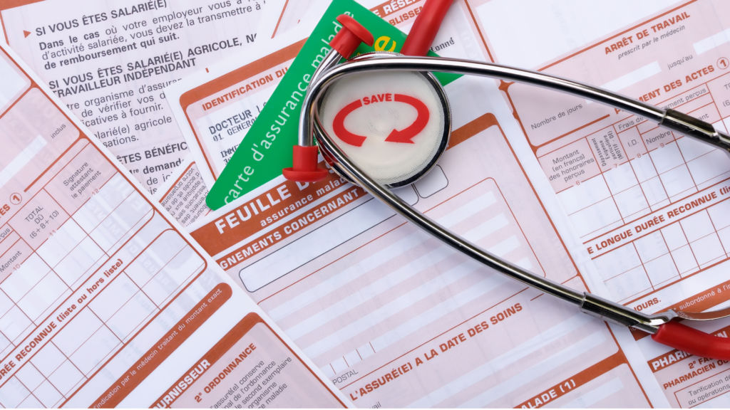 reembolso documentos seguridad social sanidad francia