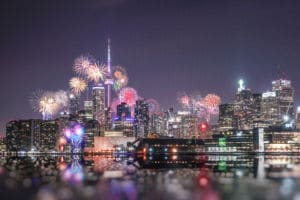 5 maneras de recibir el Año Nuevo en Canadá