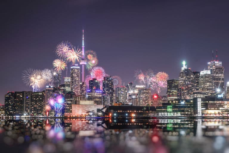 5 maneras de recibir el Año Nuevo en Canadá