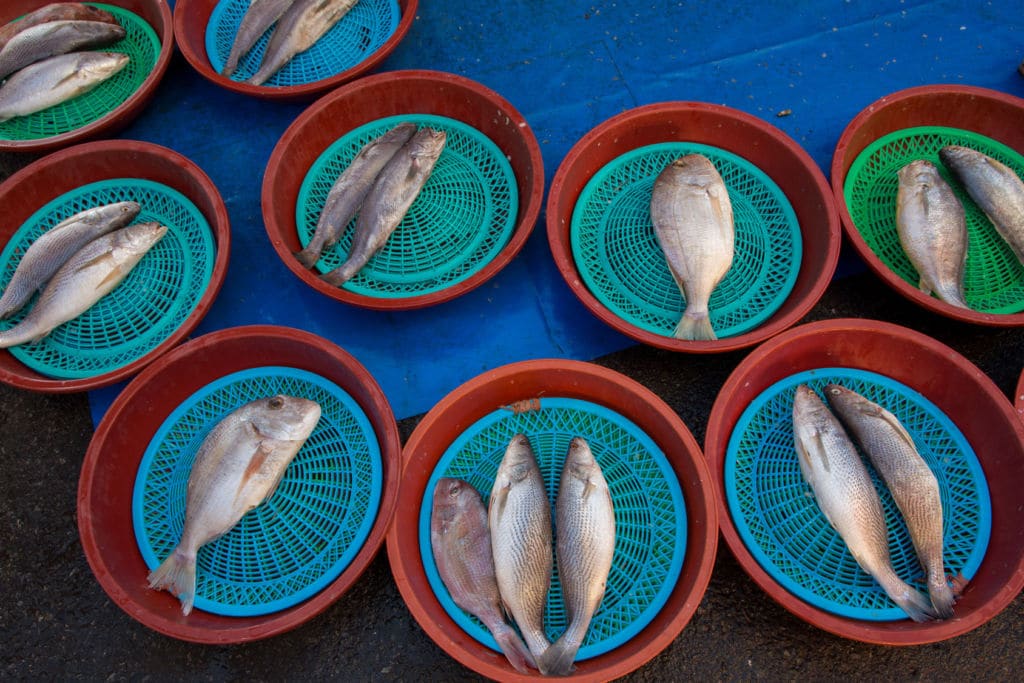 Busan Gukje mercado coreano