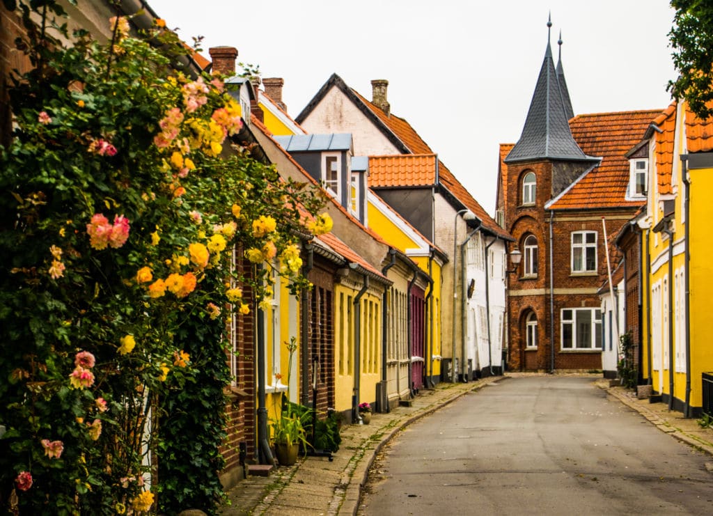Ribe en Dinamarca es una ciudad muy antigua