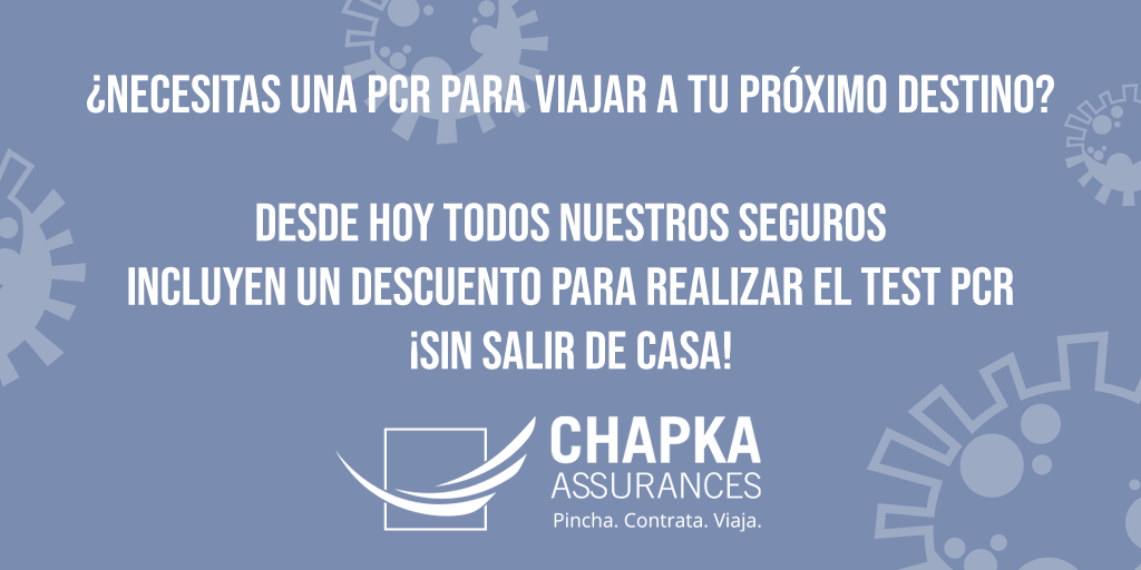 PCR obligatoria para viajar descuento a 90€ sin salir de casa a domicilio