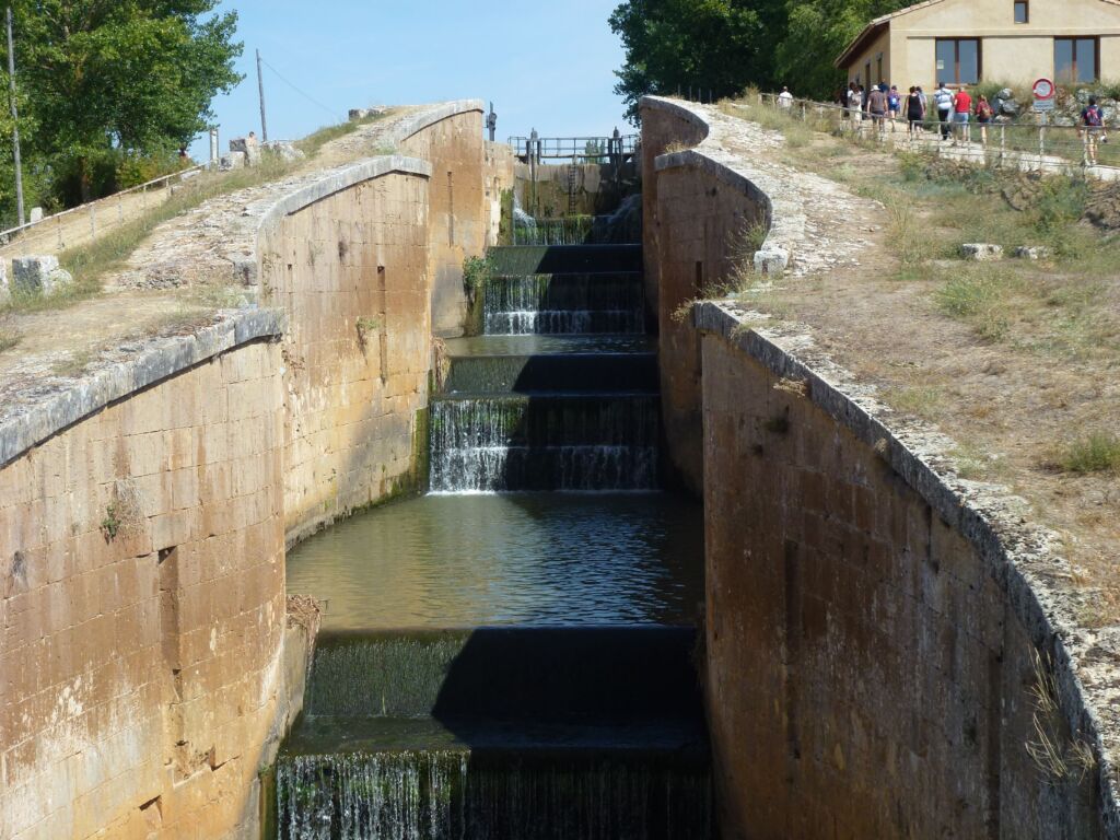 Canal de Castilla en Fromista 