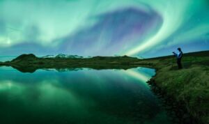 Dónde ver auroras boreales en Islandia