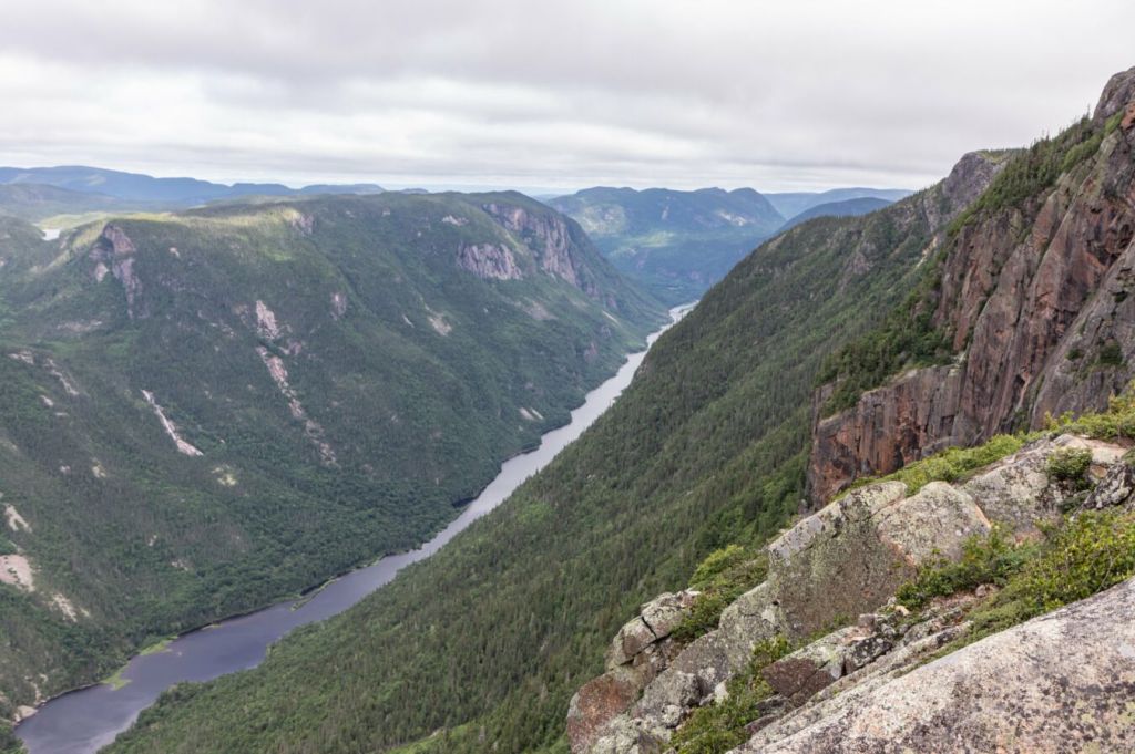 Hautes Gorges de la rivière Malbaie en Canadá