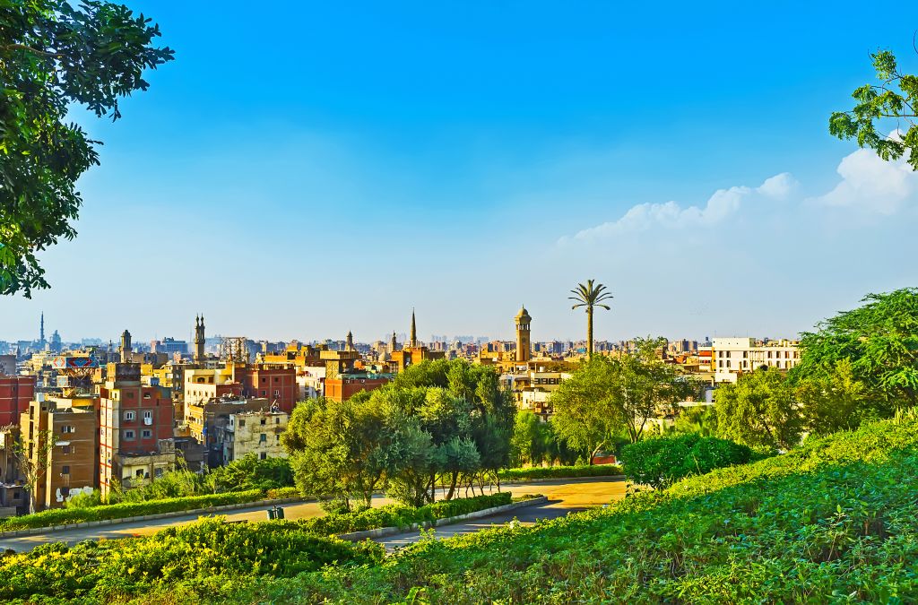 El Parque Al-Azhar es uno de los lugares que ver en El Cairo
