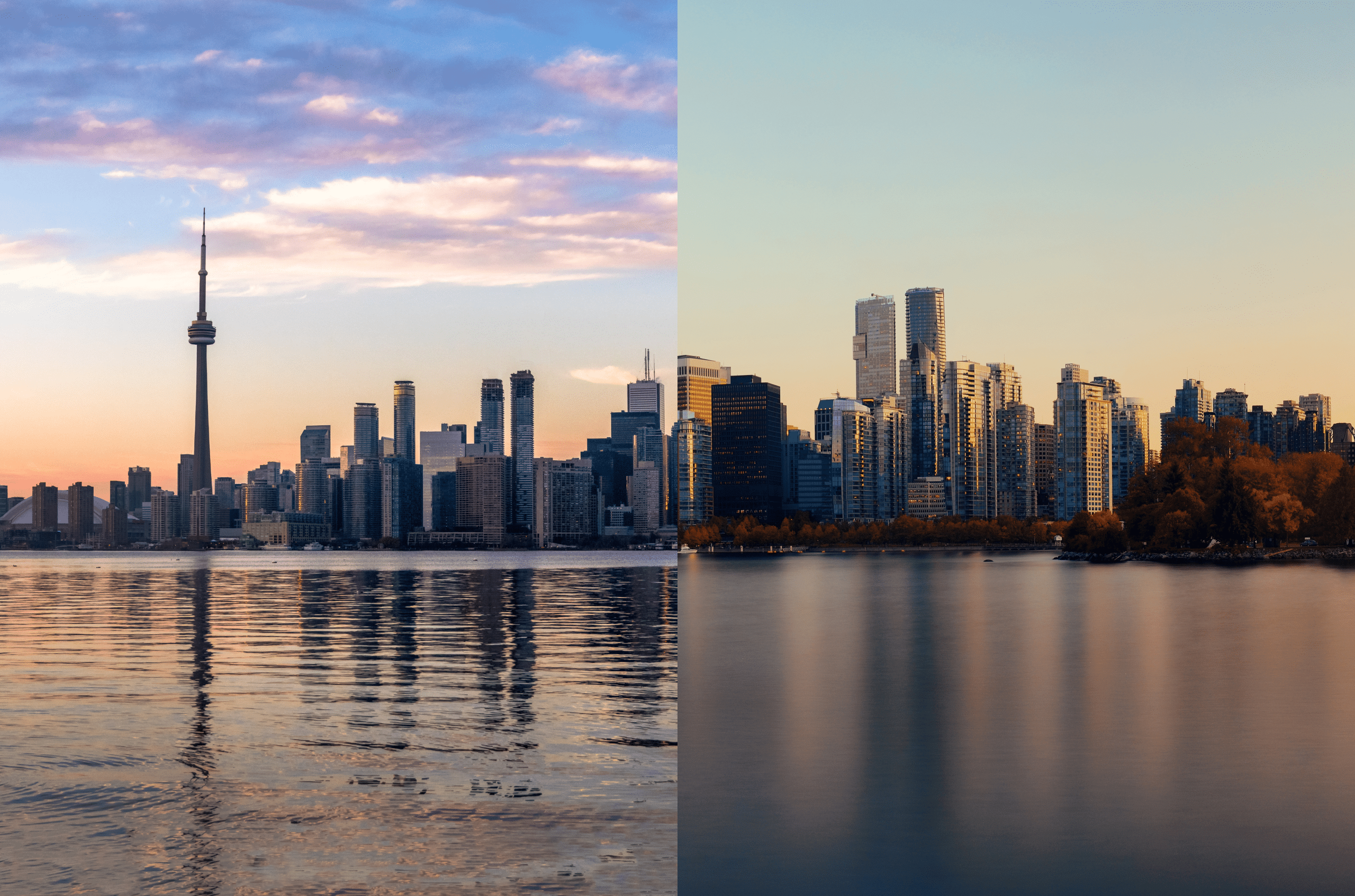 Toronto o Vancouver: qué ciudad es mejor para vivir en Canadá