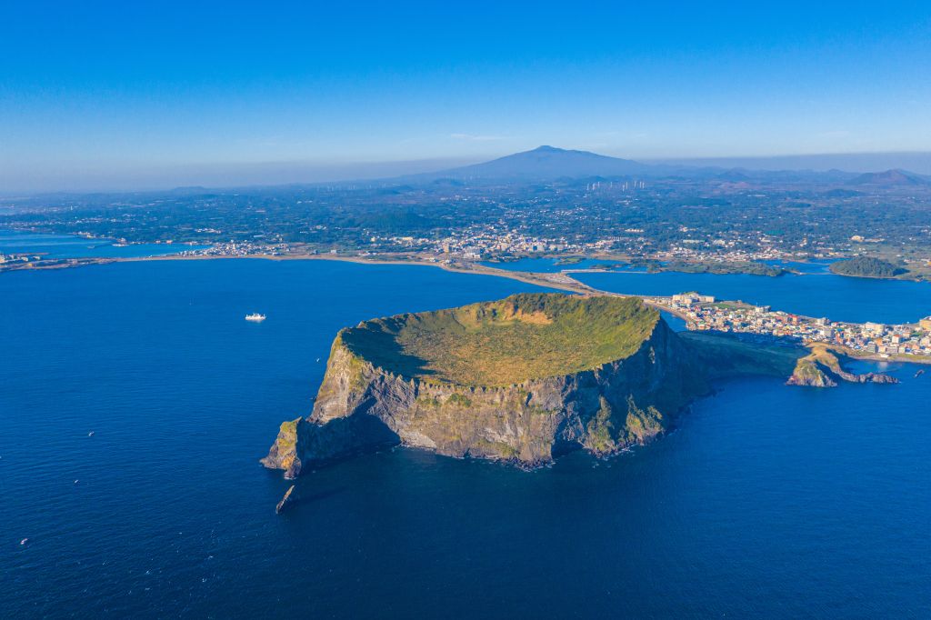 La isla de Jeju en Corea