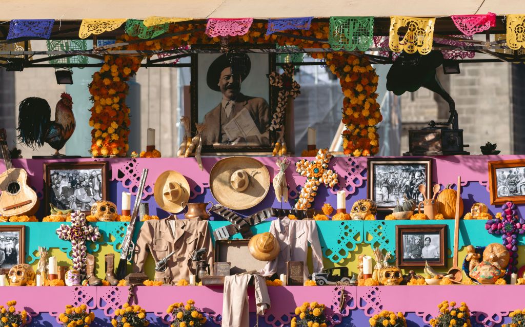 fiesta de los muertos en México, una festividad típica el 1 de noviembre