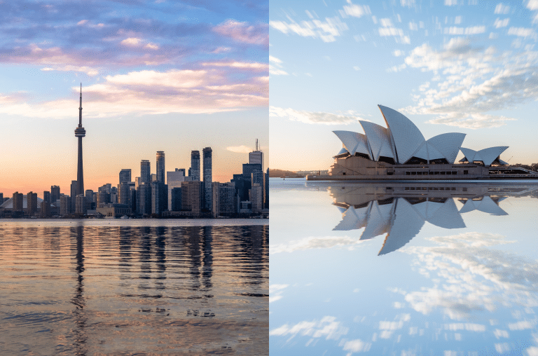 Working Holiday: ¿Australia o Canadá?