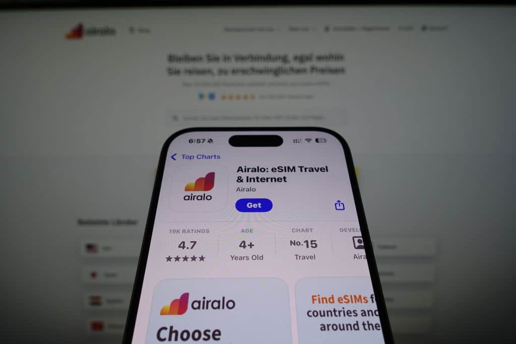 Tarjeta eSim para tener internet durante las vacaciones