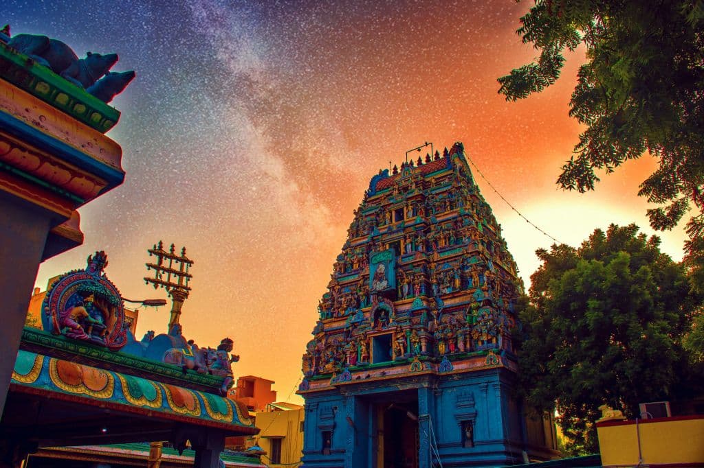 Itinerario en el sur de la India