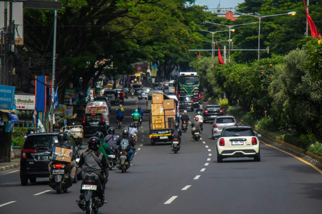 Consejos para conducir una moto en Bali