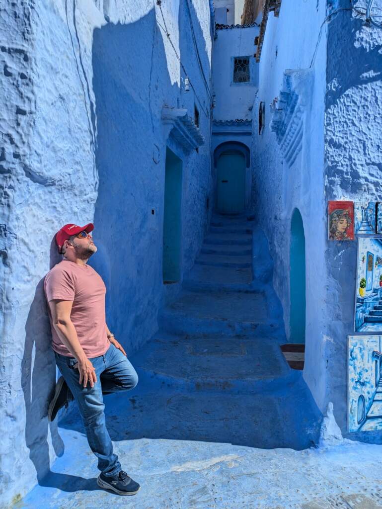 Chefchaouen, la ciudad azul de Marruecos con niños