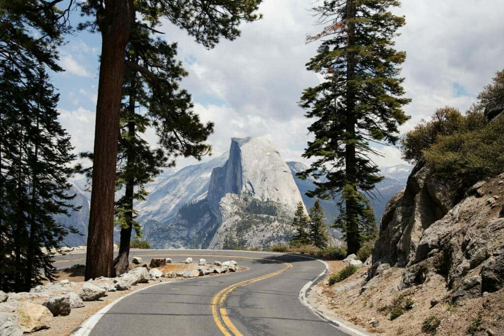 Hacer senderismo en Yosemite