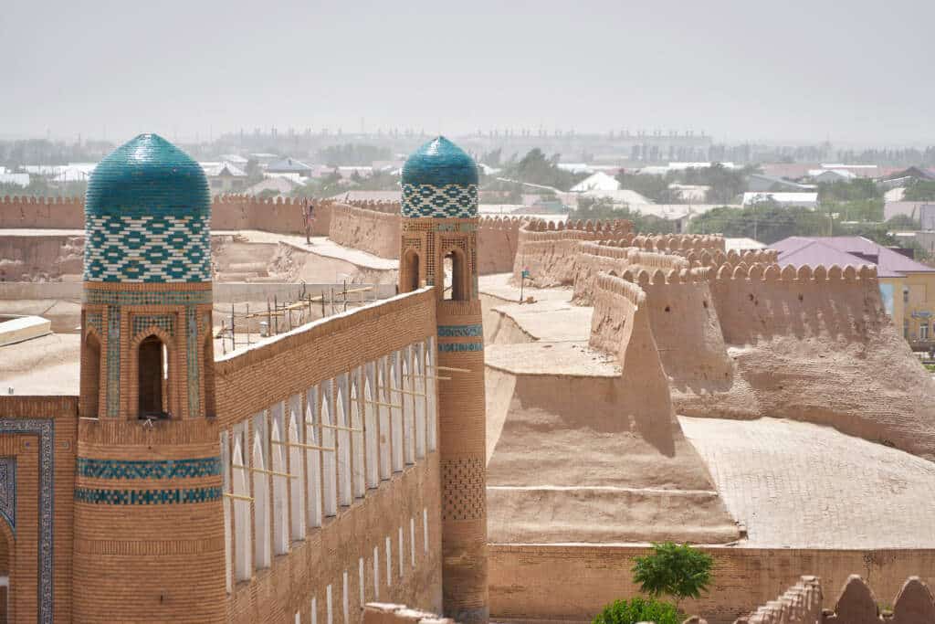 Itchan Kala en Jiva, Uzbekistán